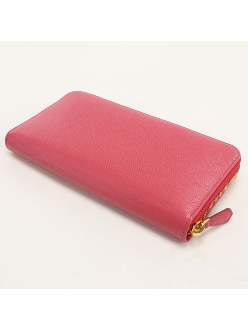 Prada Zip Around Wallet Vitello Move Leather - Picture 2 of 6